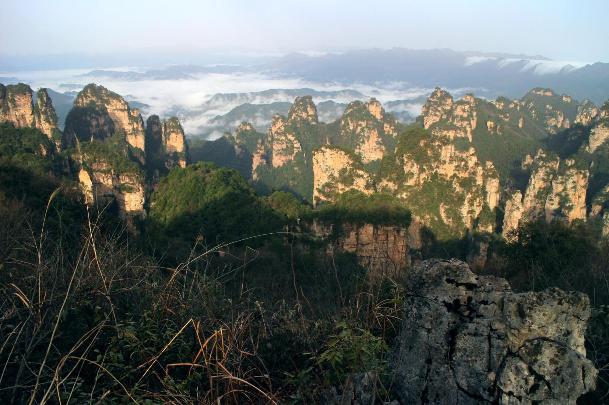 Zhangjiajie National Forest Park Camping Bagian luar foto