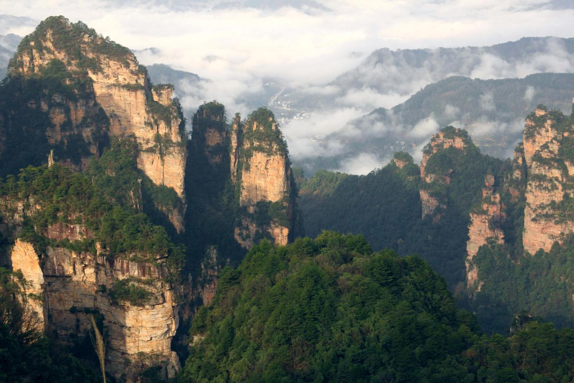 Zhangjiajie National Forest Park Camping Bagian luar foto