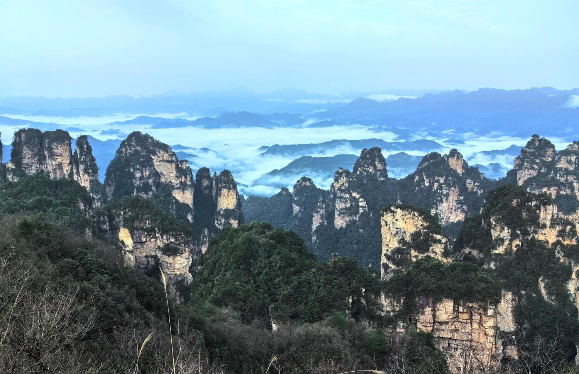 Zhangjiajie National Forest Park Camping Bagian luar foto