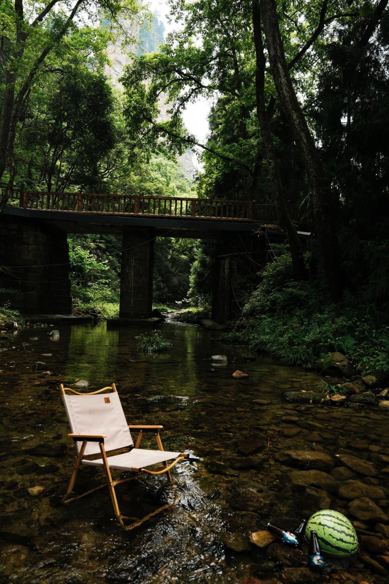 Zhangjiajie National Forest Park Camping Bagian luar foto